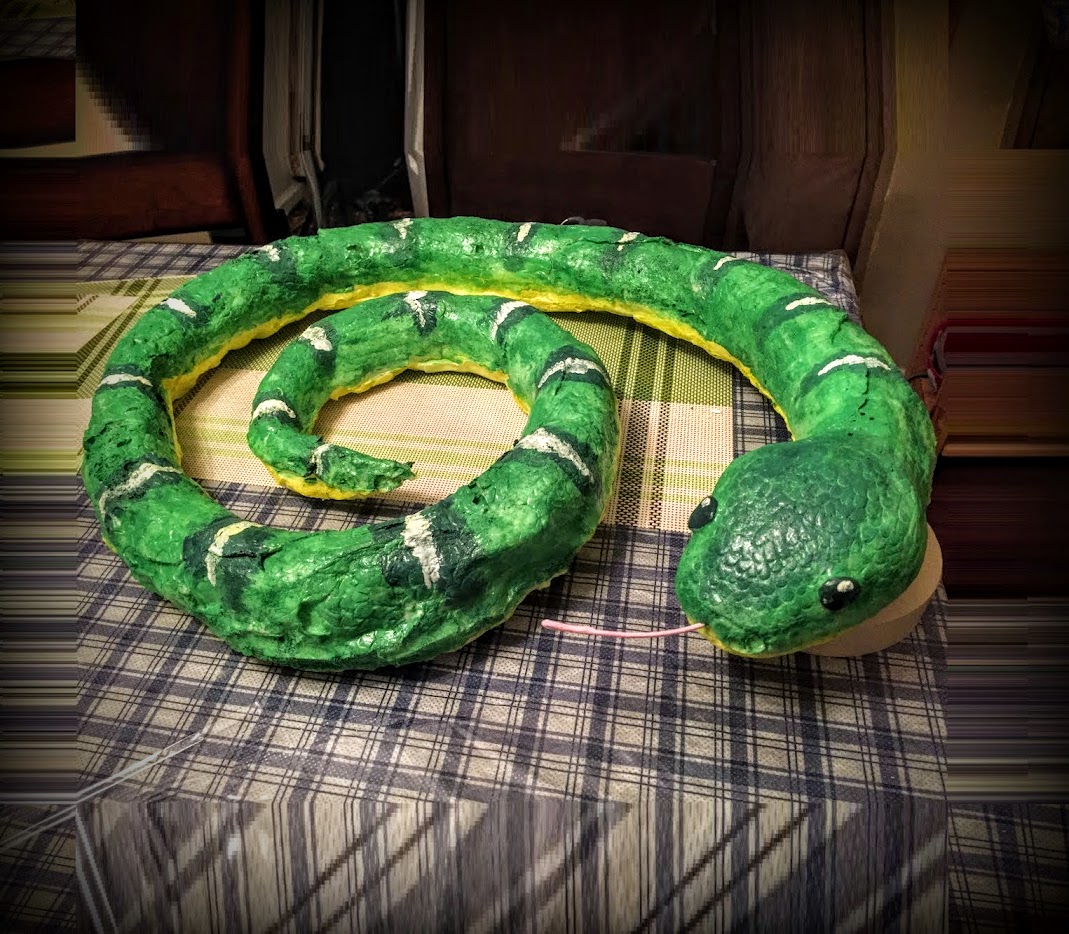 Emerald Tree Boa Costume